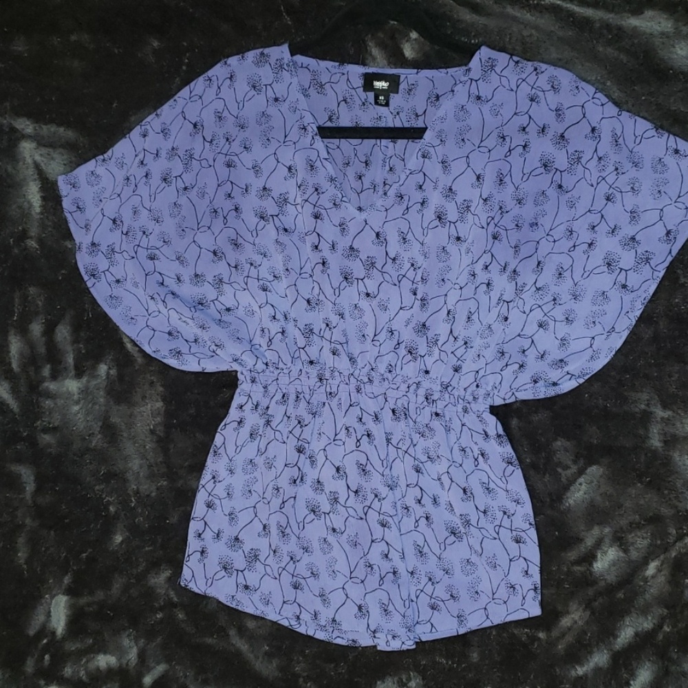 Mossimo Purple  Blouse